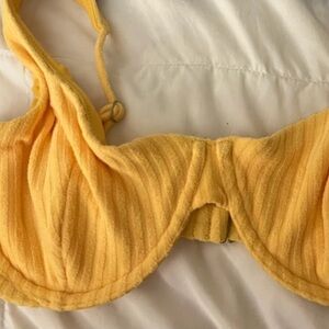 Abercrombie Yellow Bikini Top